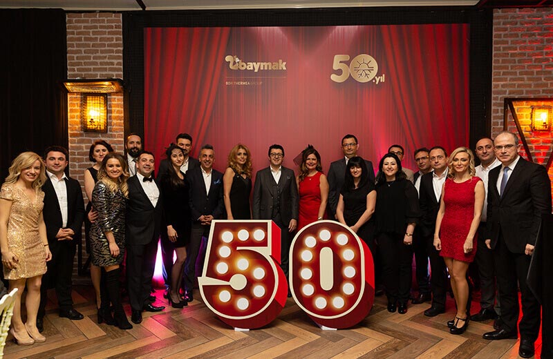 BAYMAK 50. YILINI ÇALIŞANLARI İLE KUTLADI
