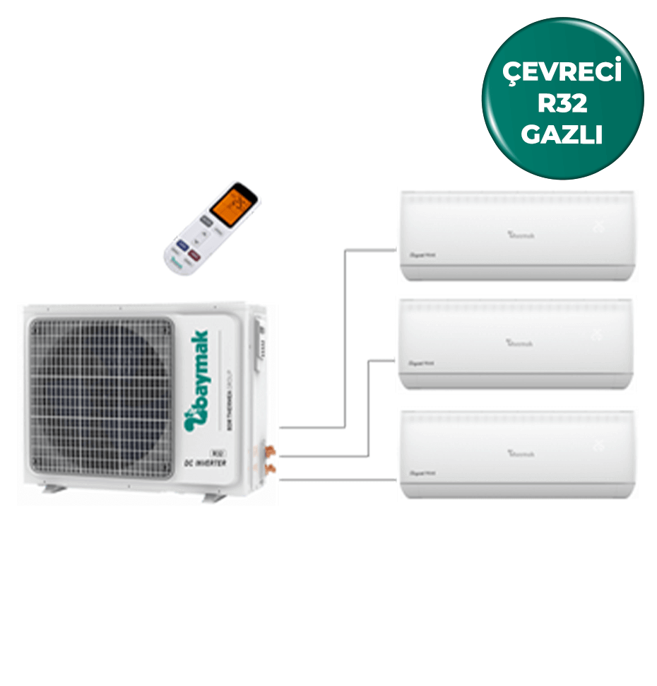 ELEGANT PRIME MULTI DUVAR TİPİ SPLİT KLİMA 1X3