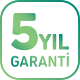 5 Yıl Garanti